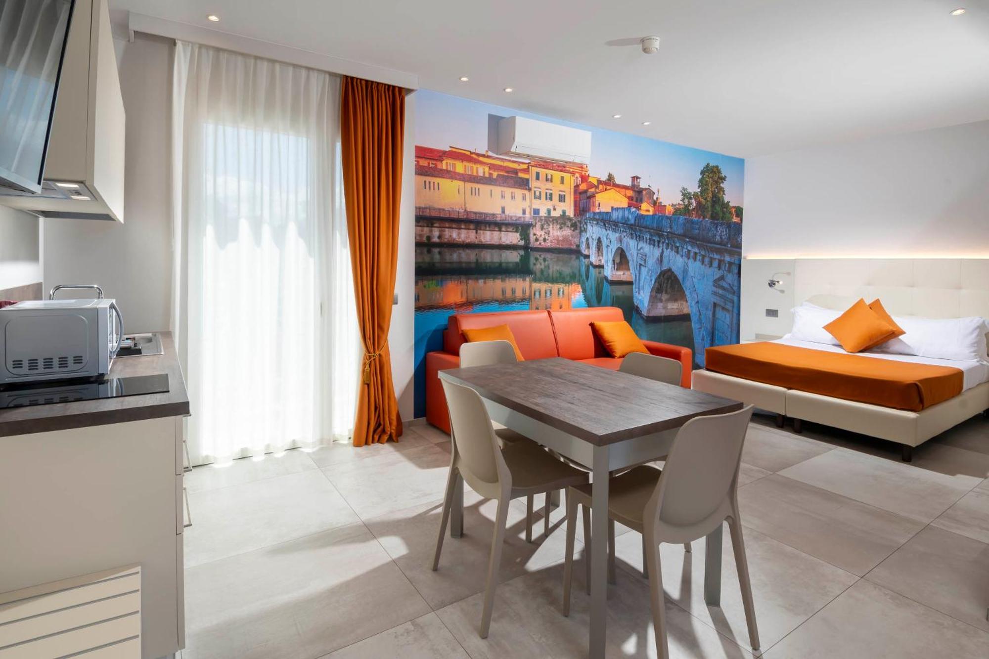B&B Primrose Residence Hotel Rimini Exteriör bild