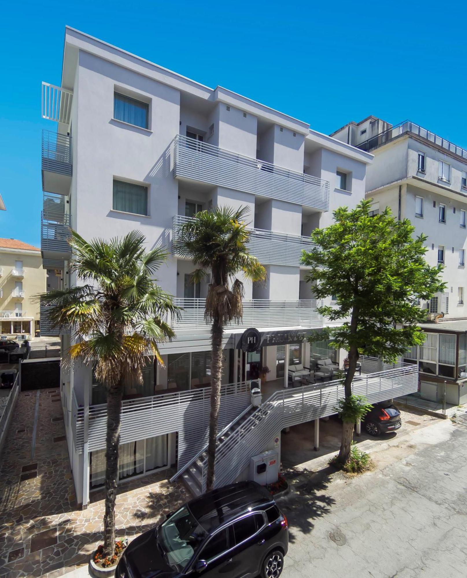 B&B Primrose Residence Hotel Rimini Exteriör bild