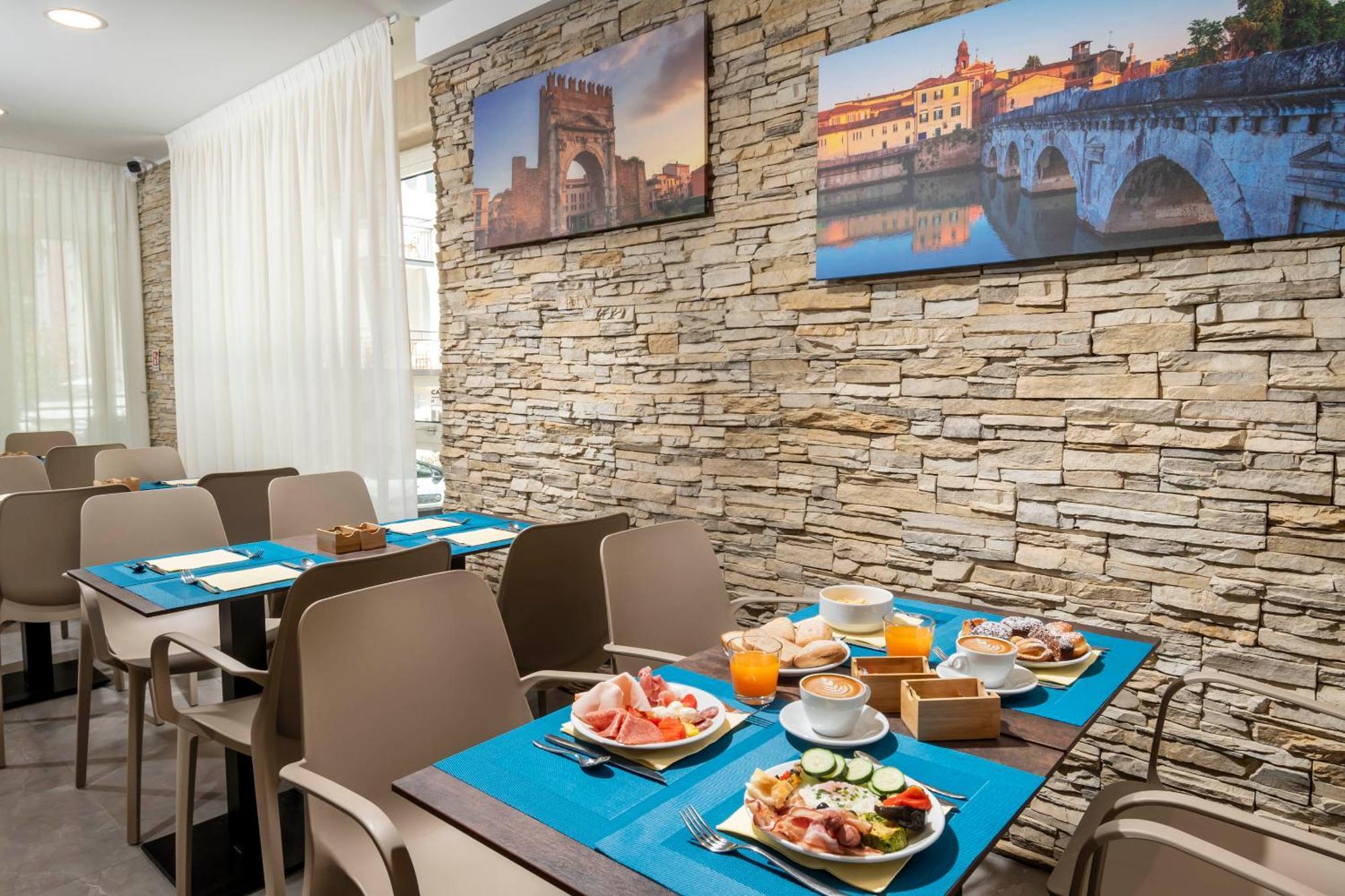 B&B Primrose Residence Hotel Rimini Exteriör bild